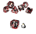 Resin Dice Penguin 7pc Set