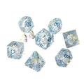 Resin Dice Unicorn 7pc Dice Set
