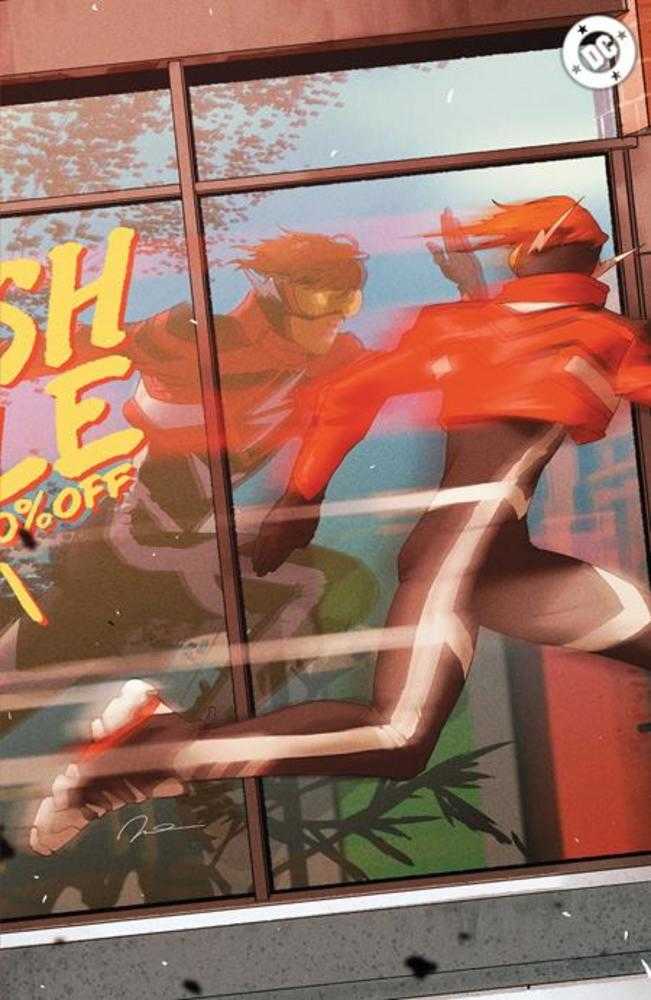 Absolute Flash #1 2nd Print Cover C Gerald Parel Foil Variant