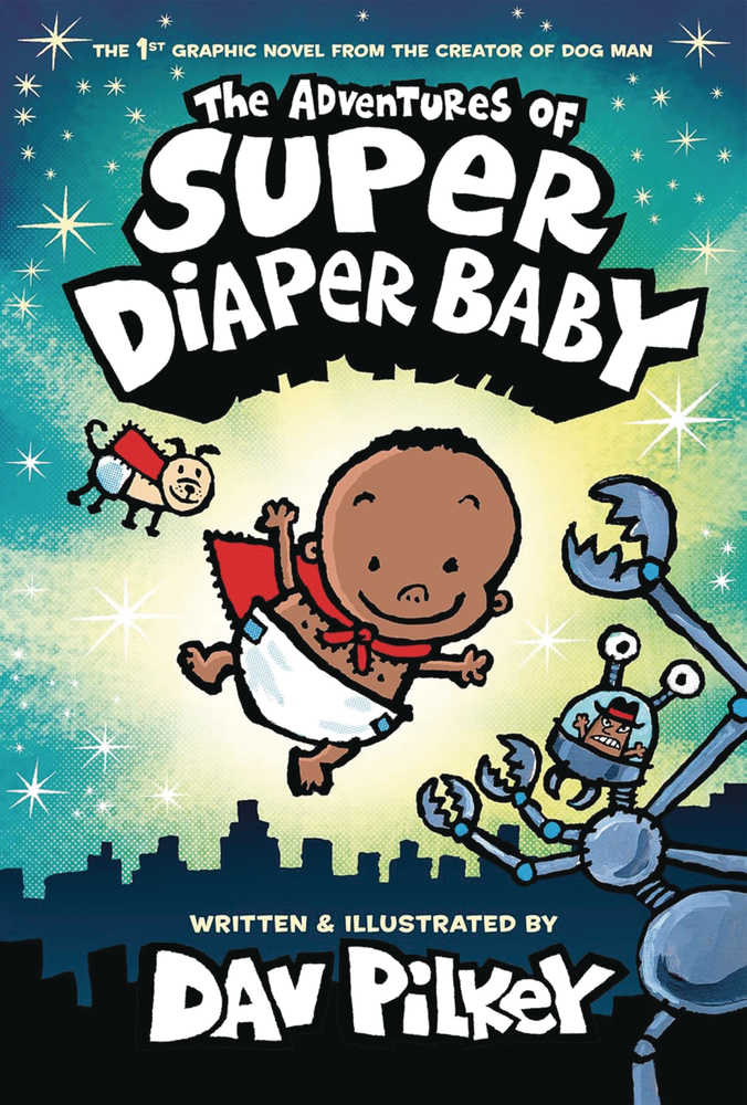 Adventures Of Super Diaper Baby Color Edition Graphic Novel Volume 01