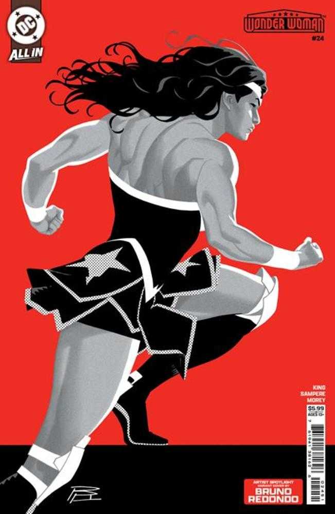 Wonder Woman #24 Cover D Bruno Redondo Artist Spotlight Card Stock Variant