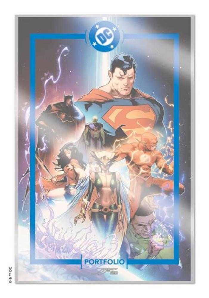DC Portfolio Of Jorge Jimenez DC Universe 8 Print Set