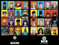 DC K.O. #1 (Of 5) Cover H Dan Mora Bracket Wraparound Card Stock Variant
