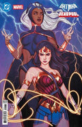 DC/Marvel Batman/Deadpool #1 (One Shot) Cover H Jenny Frison Wonder Woman Storm Card Stock Variant