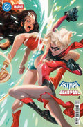 DC/Marvel Batman/Deadpool #1 (One Shot) Cover L Alexander Lozano Wonder Woman Ms Marvel Card Stock Variant