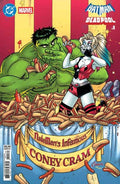 DC/Marvel Batman/Deadpool #1 (One Shot) Cover F Amanda Conner Harley Quinn Hulk Card Stock Variant