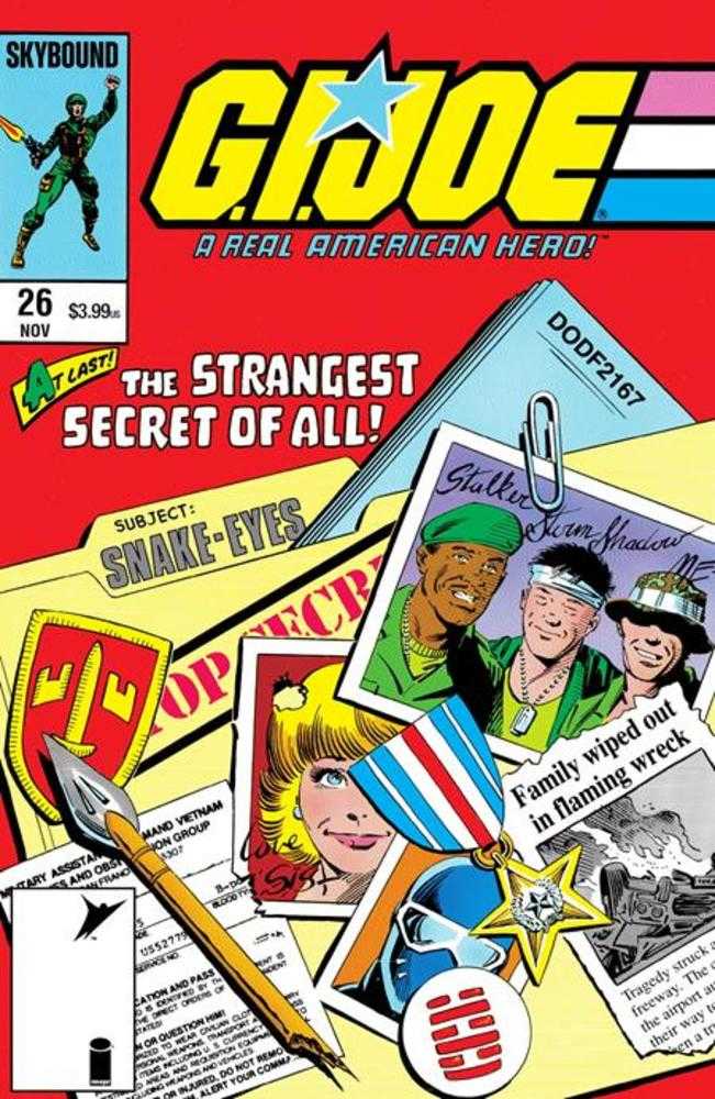 G.I. Joe A Real American Hero #26 Hama Files Edition Cover A Mike Zeck & Bob Wiacek