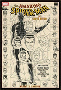 Amazing Spider-Man By Steve Ditko Artists Edition Hardcover Direct Market Exclusive Web Cover