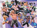 DC X Aew #1 (Of 2) Cover E Lucas Meyer Wraparound Foil Variant