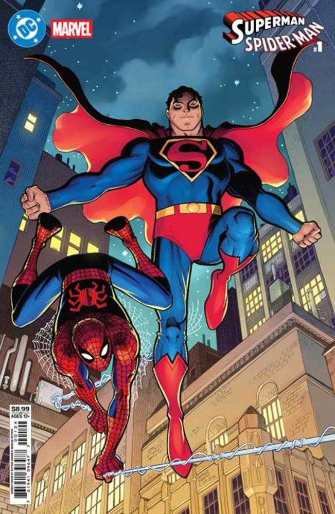 DC/Marvel Superman/Spider-Man #1 (One Shot) Cover L Arthur Adams Card Stock Variant