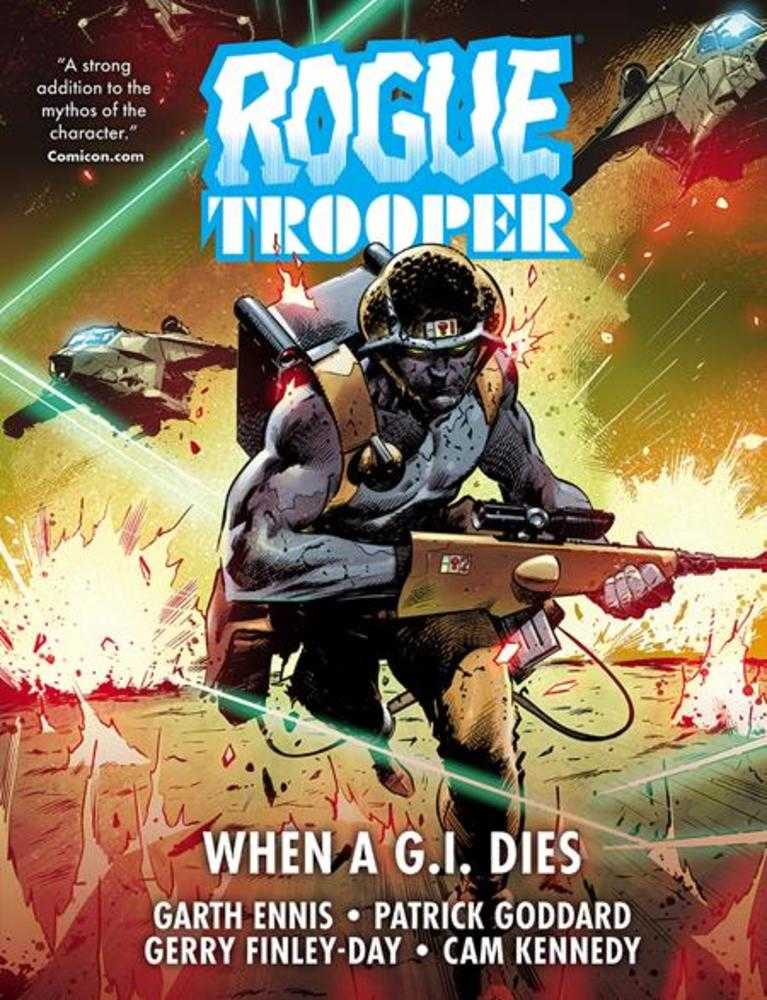 Rogue Trooper When A Gi Dies Hardcover