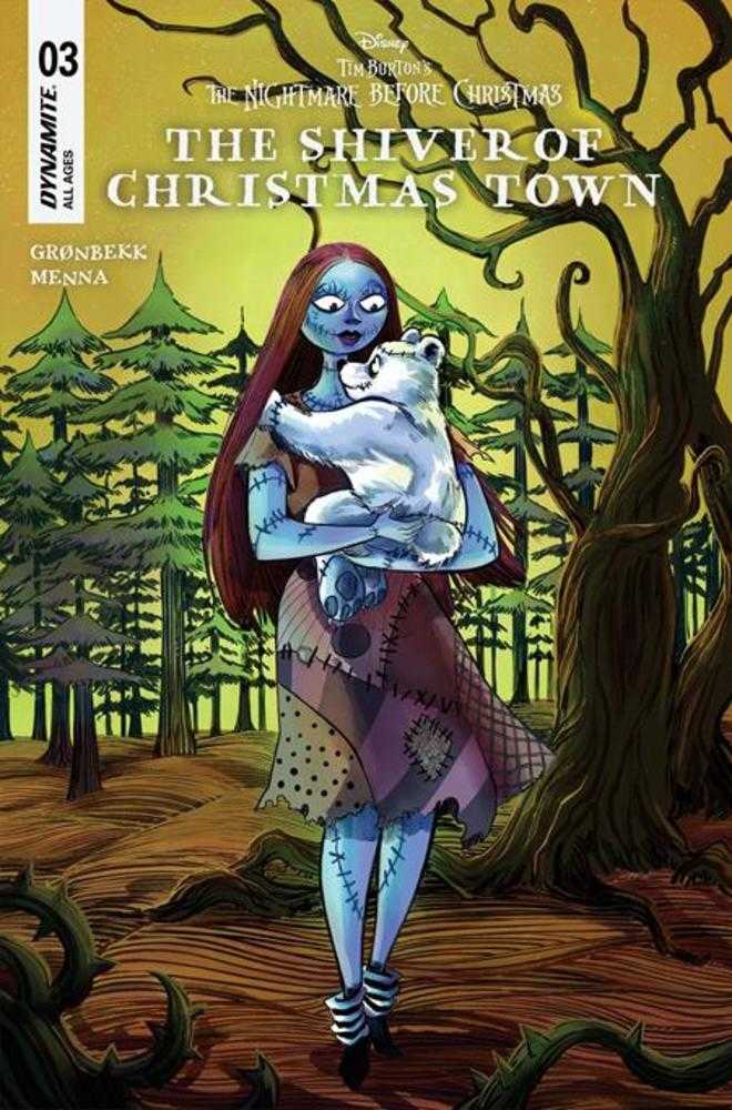 Tim Burtons The Nightmare Before Christmas The Shiver Of Christmas Town #3 Cover B Soo Lee Variant