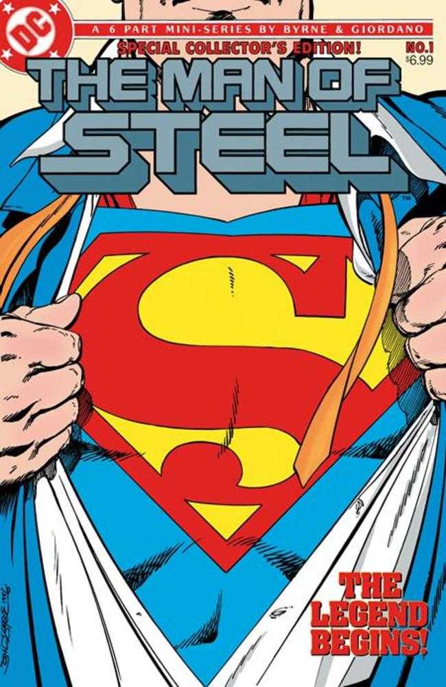 Man Of Steel #1 Facsimile Edition Cover C John Byrne Foil Variant