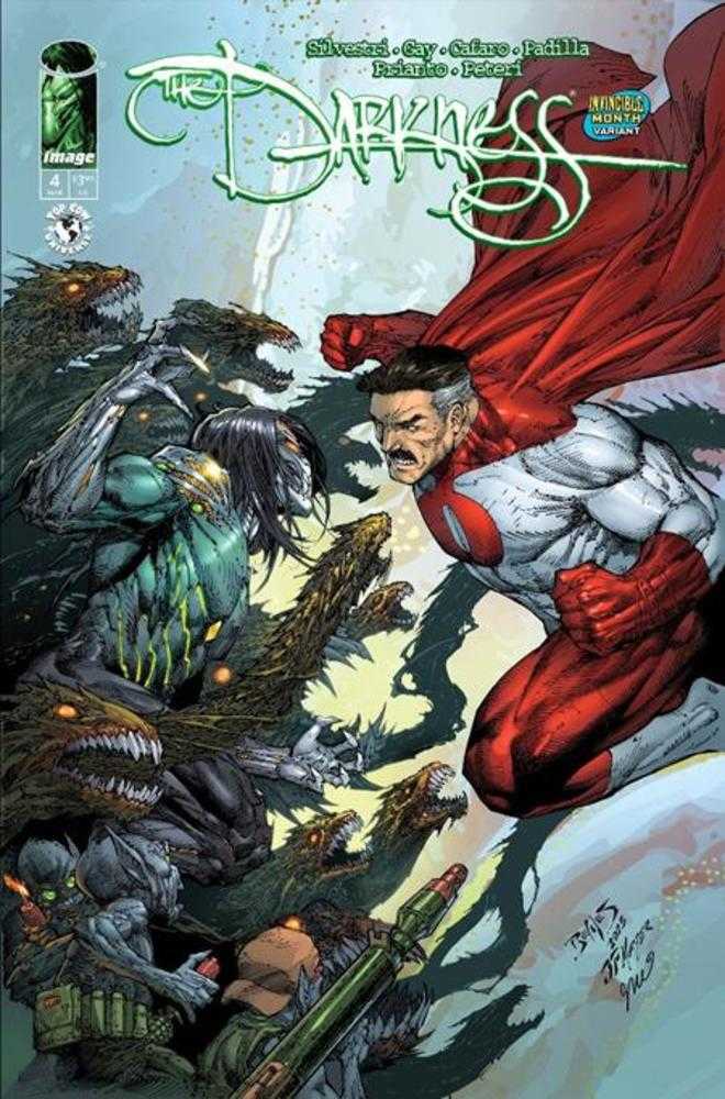 Darkness (2025) #4 Cover D Edition Benes Invincible Team Up Variant