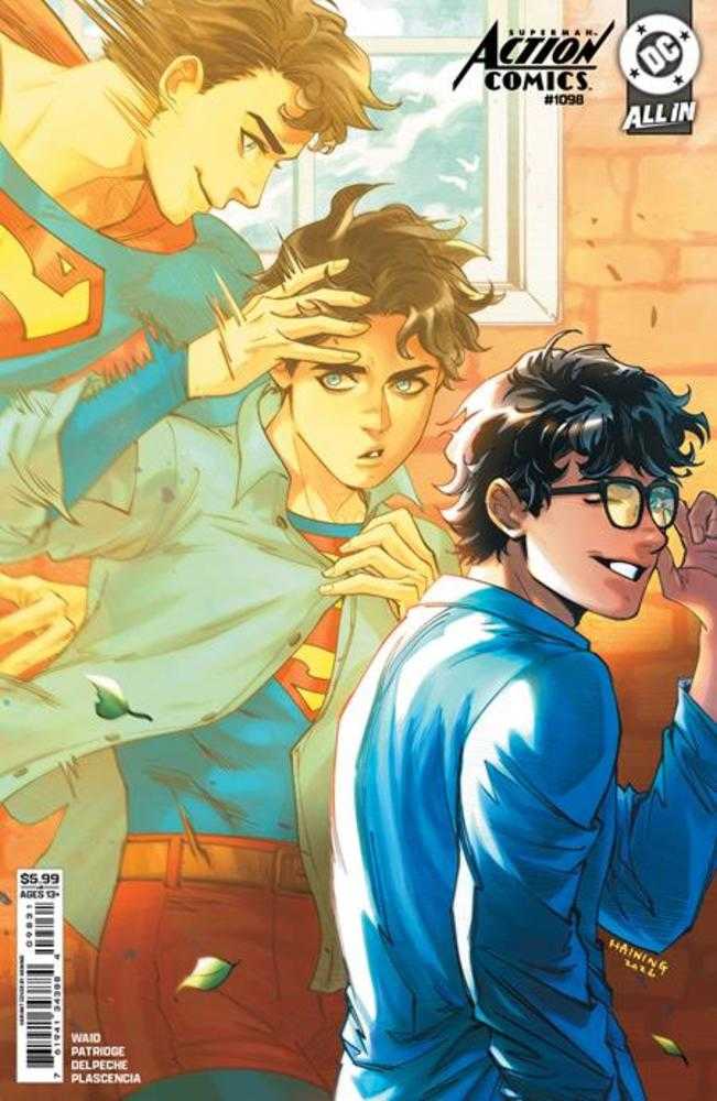 Action Comics #1098 Cover C Haining Card Stock Variant