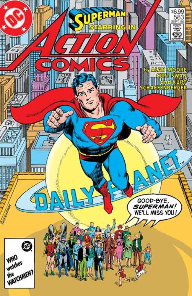 Action Comics #583 Facsimile Edition Cover B Curt Swan Foil