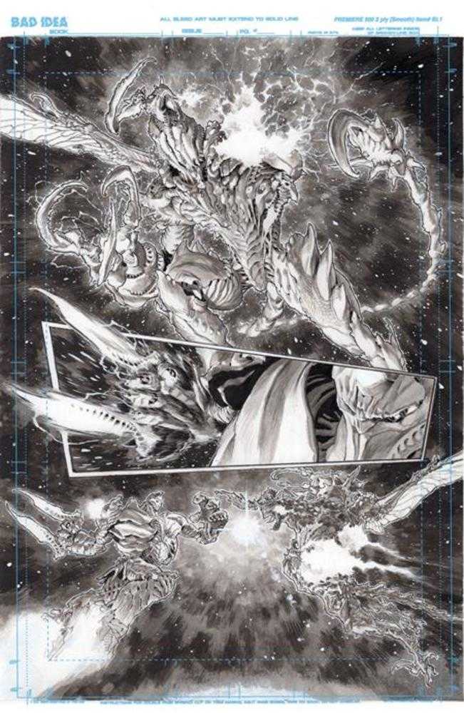 Olympus Saga Megalith #1 (Of 4) Cover P Larosa Original Art Edition 13 Variant