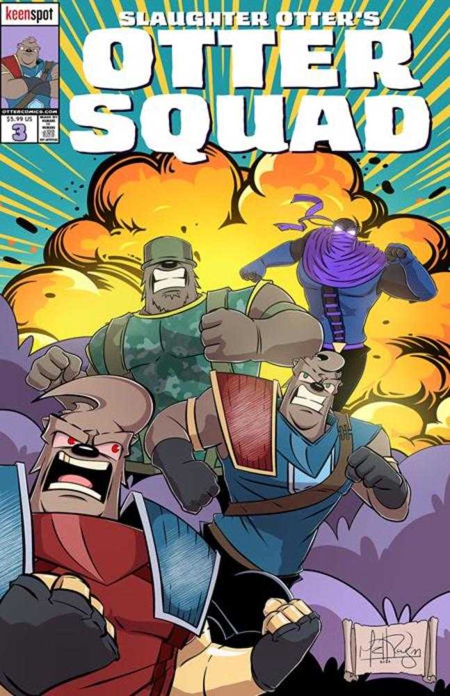 Otter Squad #3 Cover A Matt Rodgers