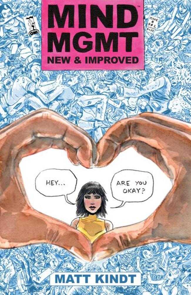 Mind Mgmt New & Improved #1 Cover A Matt Kindt Die Cut *SIGNED*