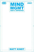 Mind Mgmt New & Improved #1 Cover D Blank Sketch Variant