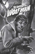 Universal Monsters Blood Of The Wolf Man #1 (Of 4) Cover D 1 in 25 Joshua Middleton Classic Horror Black & White Variant