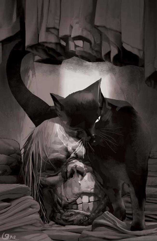 Red Roots #1 Cover H 1 in 25 Lorenzo De Felici Black & White Full Art Variant