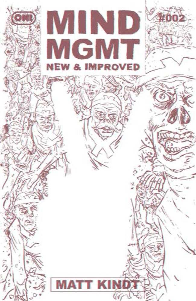 Mind Mgmt New & Improved #2 Cover E Inc 1 in 20 Matt Kindt 3-D Variant