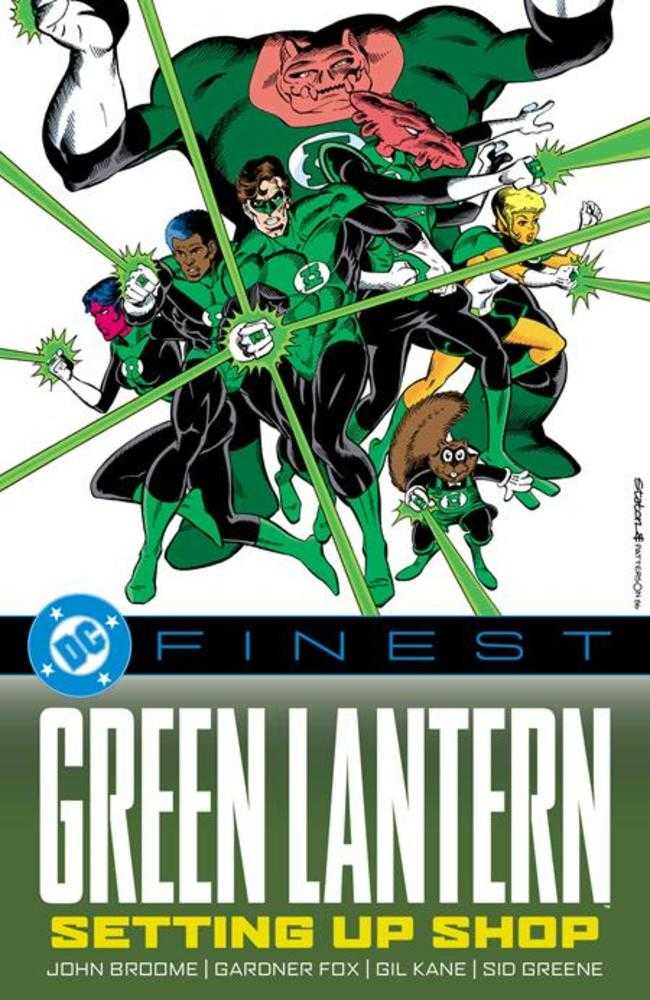 DC Finest Green Lantern TPB Setting Up Shop