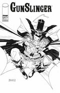 Gunslinger Spawn #57 Cover B Carlo Barberi Black & White Variant