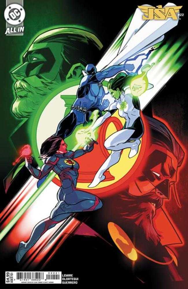 JSA #22 Cover B Cian Tormey Card Stock Variant