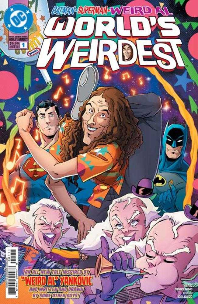 Batman Superman Weird Al Worlds Weirdest #1 (One Shot) Cover A Dan