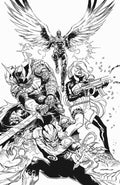 Spawn Scorched #56 Cover B Yildiray Cinar Black & White Full Art Variant