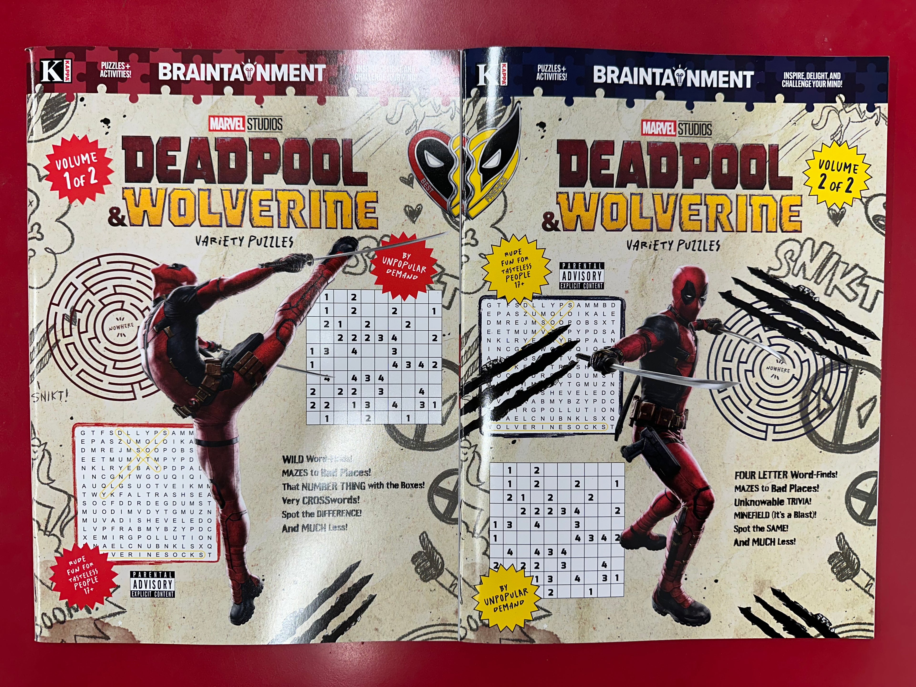 Deadpool Wolverine Variety Puzzles