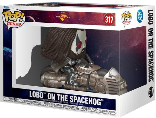 Pop Lobo on the Spacehog (Supergirl)