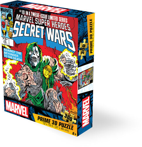 Secret Wars #10 12x18 300pc 3D Lenticular Puzzle NYCC AE Exclusive