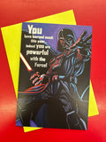 Darth Vader Birthday Card