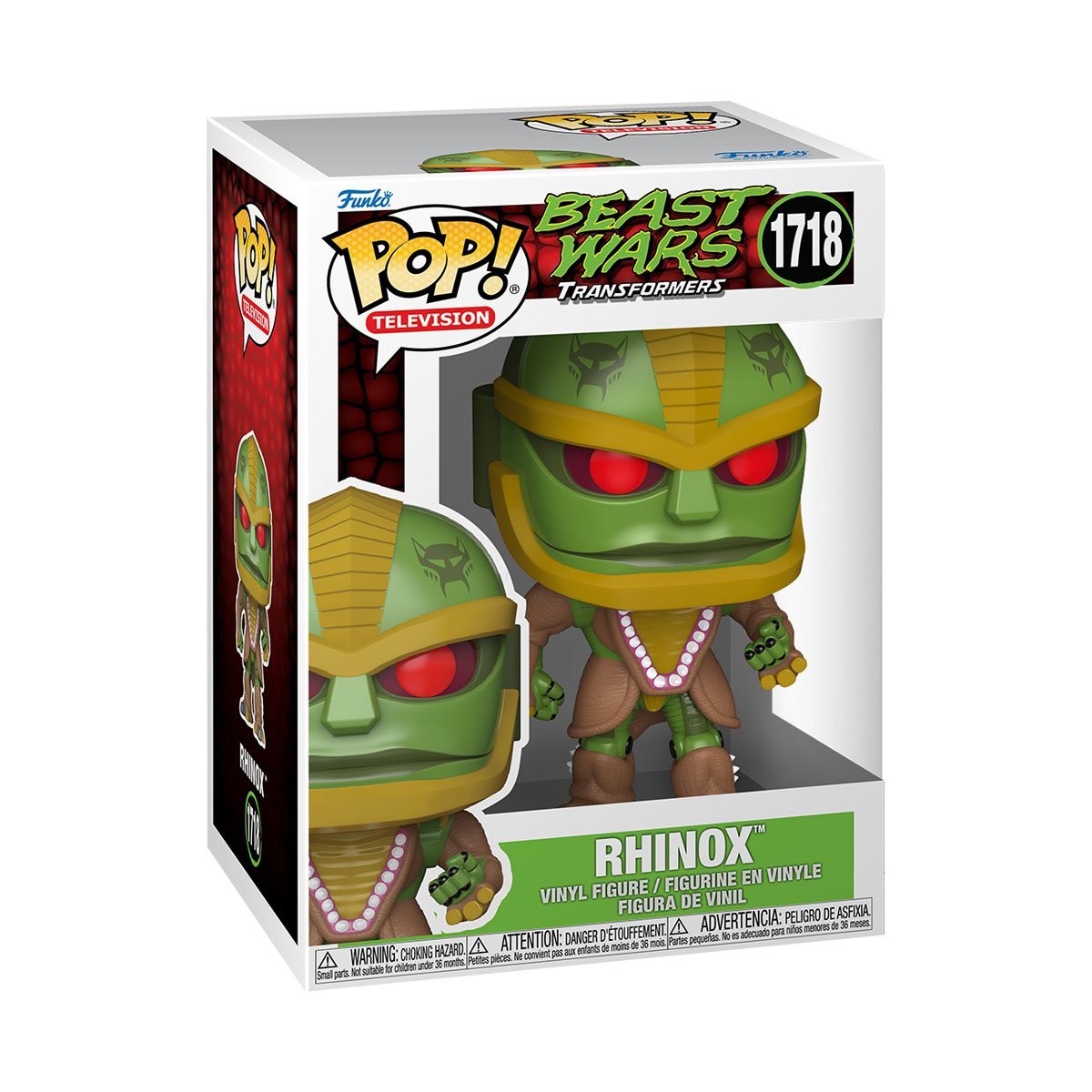 Pop TV Transformers Beast Wars Rhinox Figure