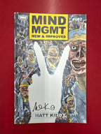 Mind Mgmt New & Improved #2 Cover A Matt Kindt *SIGNED*