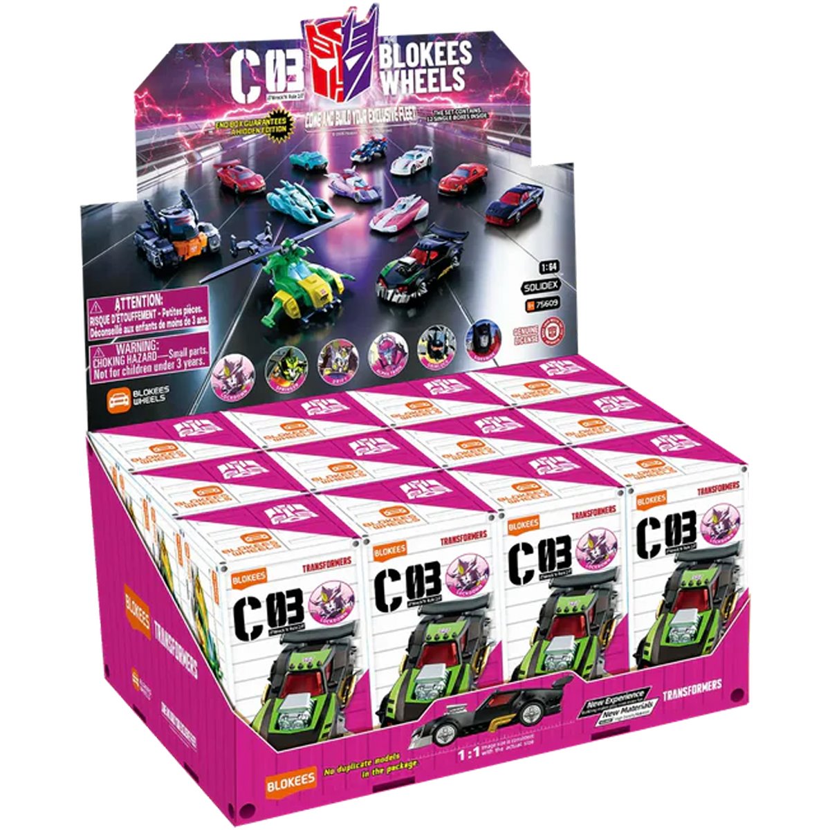 Blokees Transformers Wheels C03 Blind Box