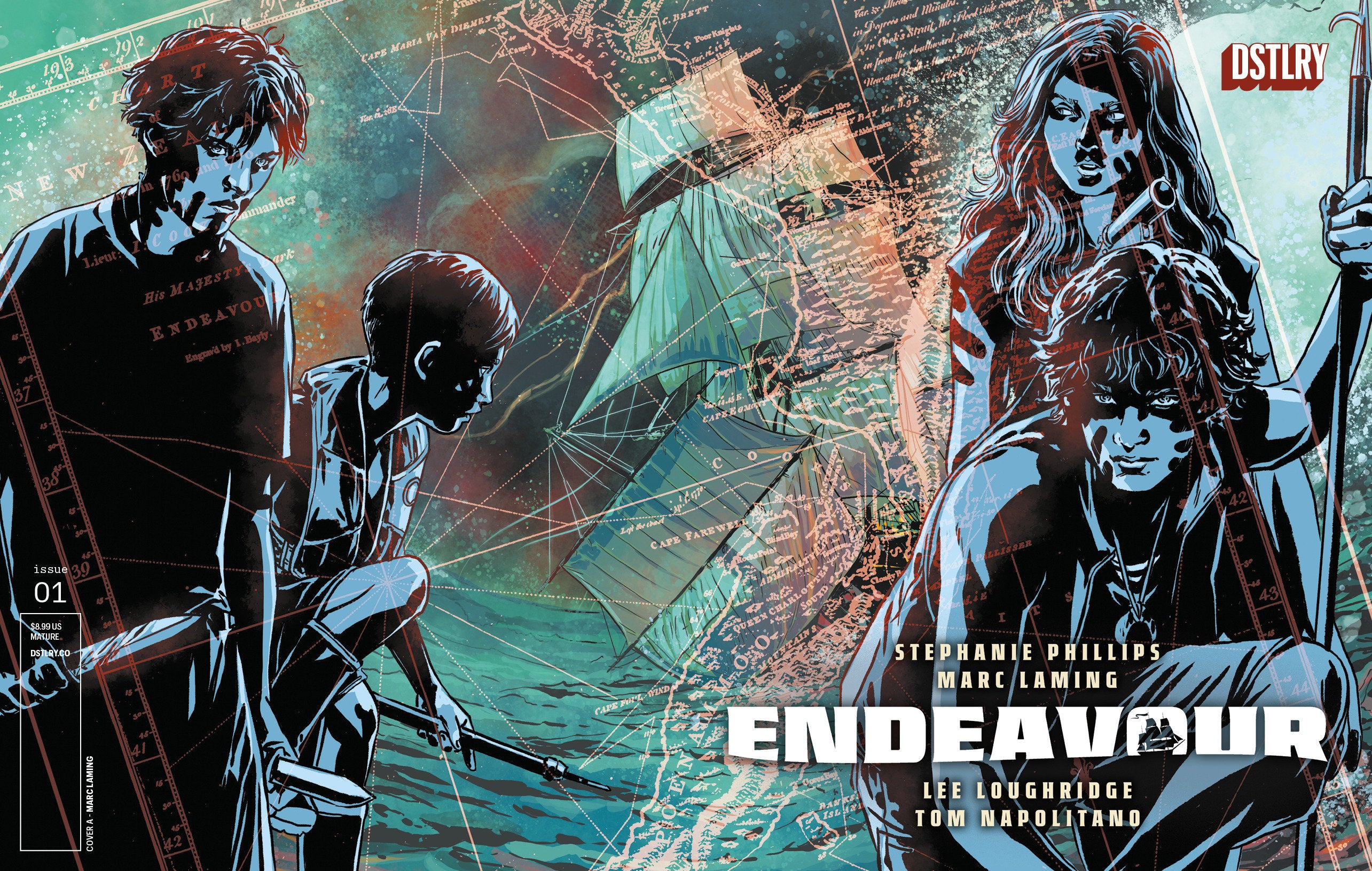 Endeavour #1 Cover A Laming