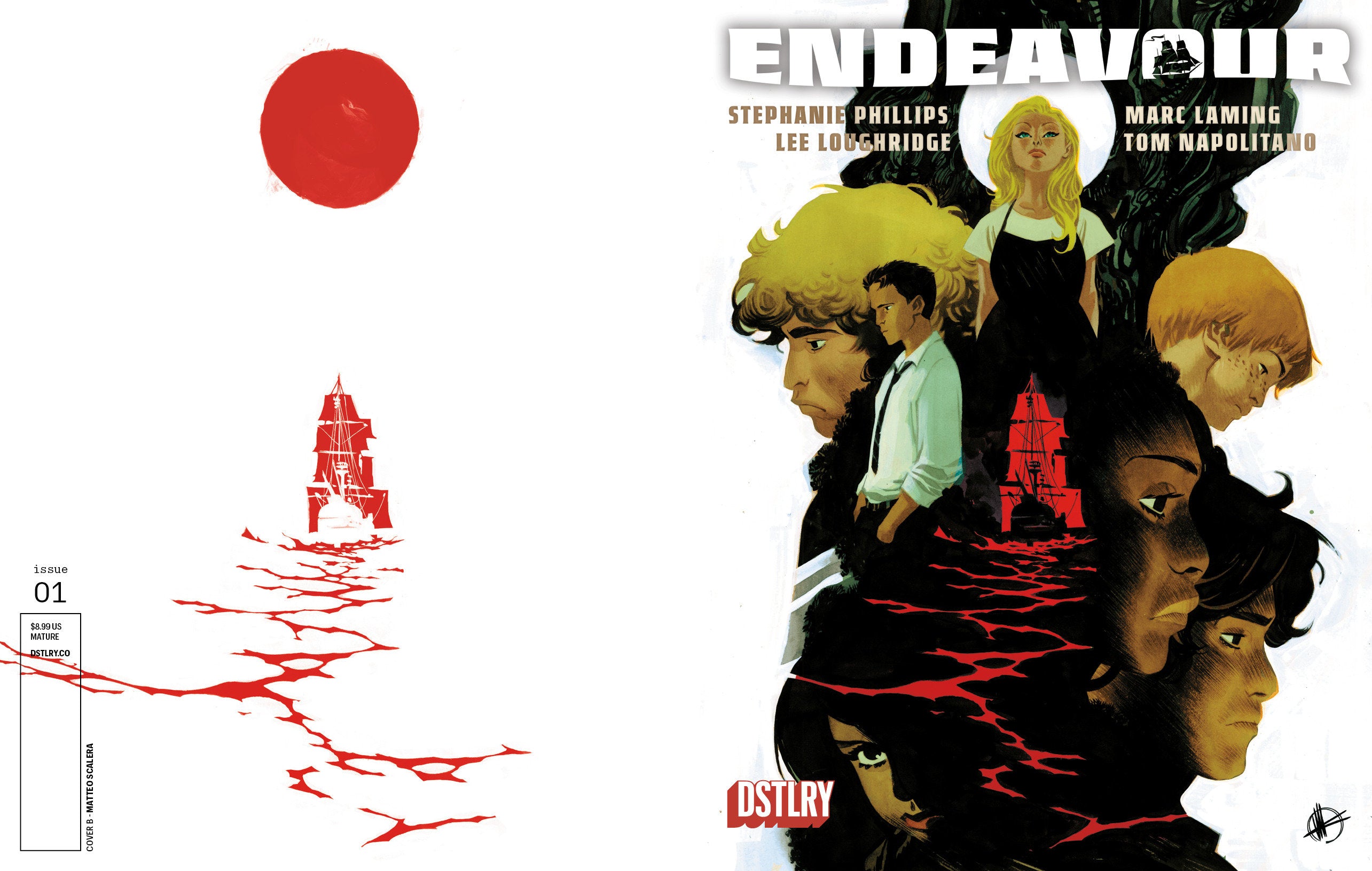 Endeavour #1 Cover B Scalera