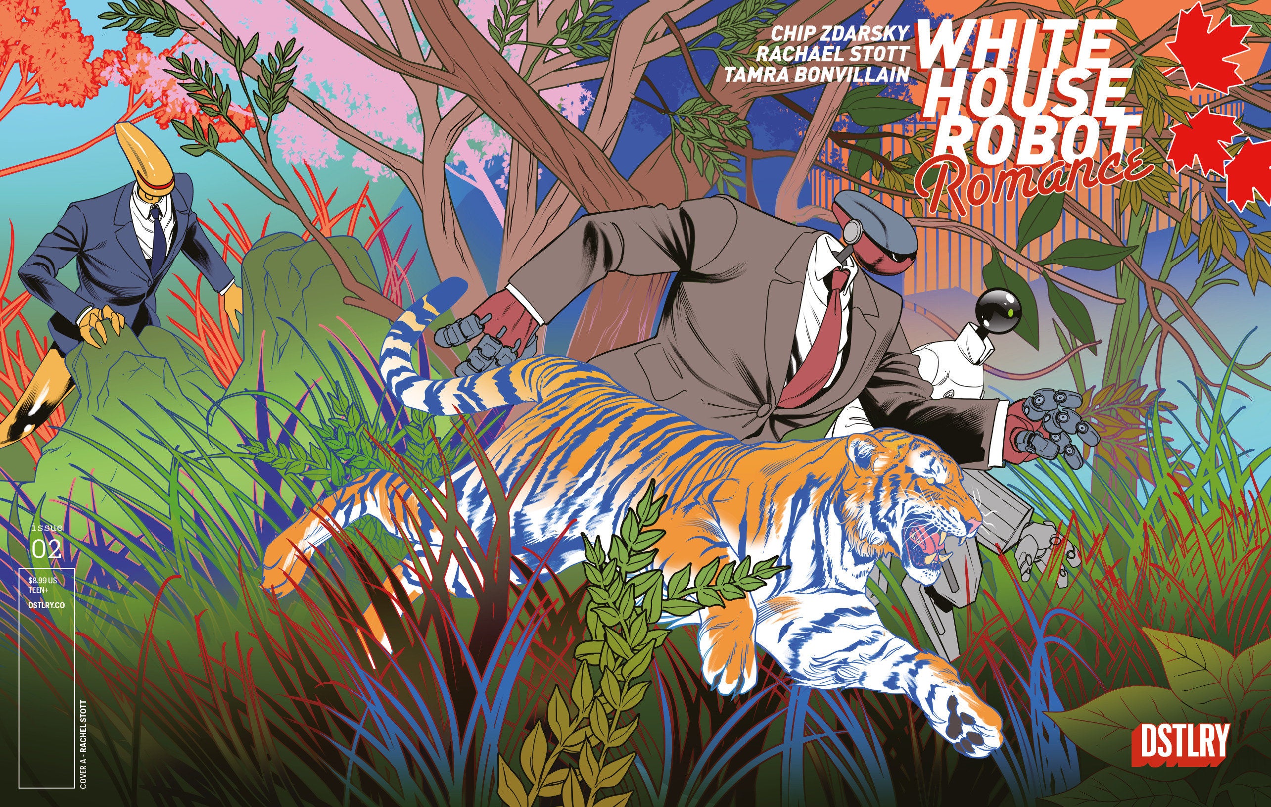 White House Robot Romance #2 Cover A Stott