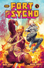 Fort Psycho #1 Cover B Lewis Larosa Variant *DOUBLE-SIGNED*