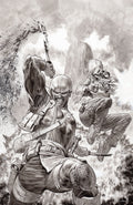 Fort Psycho #1 Cover I 1 in 50 Lewis Larosa Black & White Variant