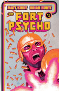 Fort Psycho #1 Cover K 1 in 125 Brian Hurtt Metal Variant