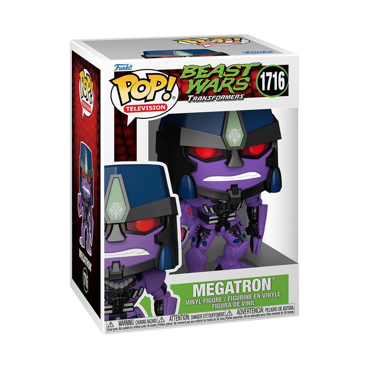 Pop TV Transformers Beast Wars Megatron Figure