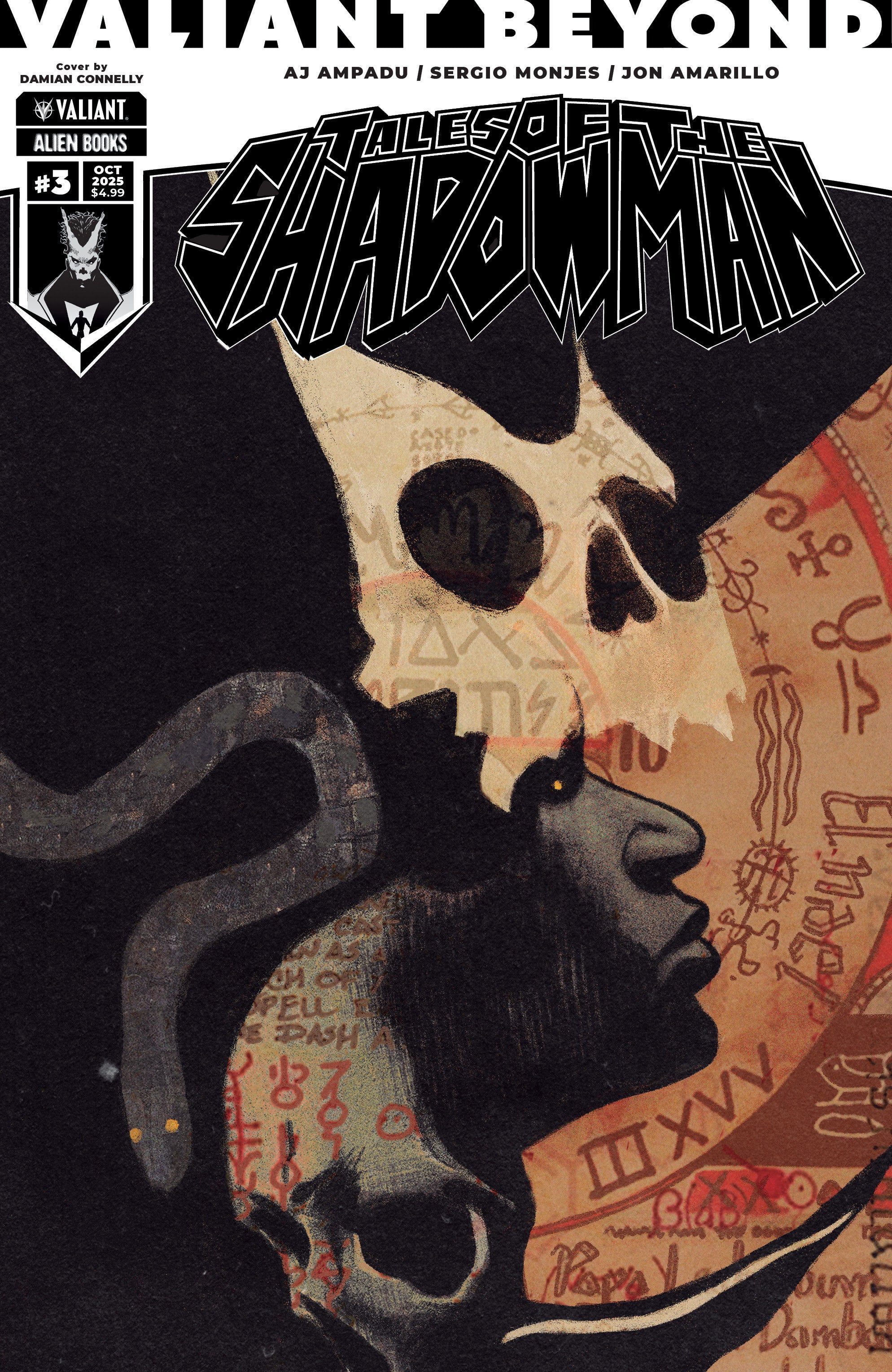 Valiant Beyond Tales Of The Shadowman #3 Cover A Connelly