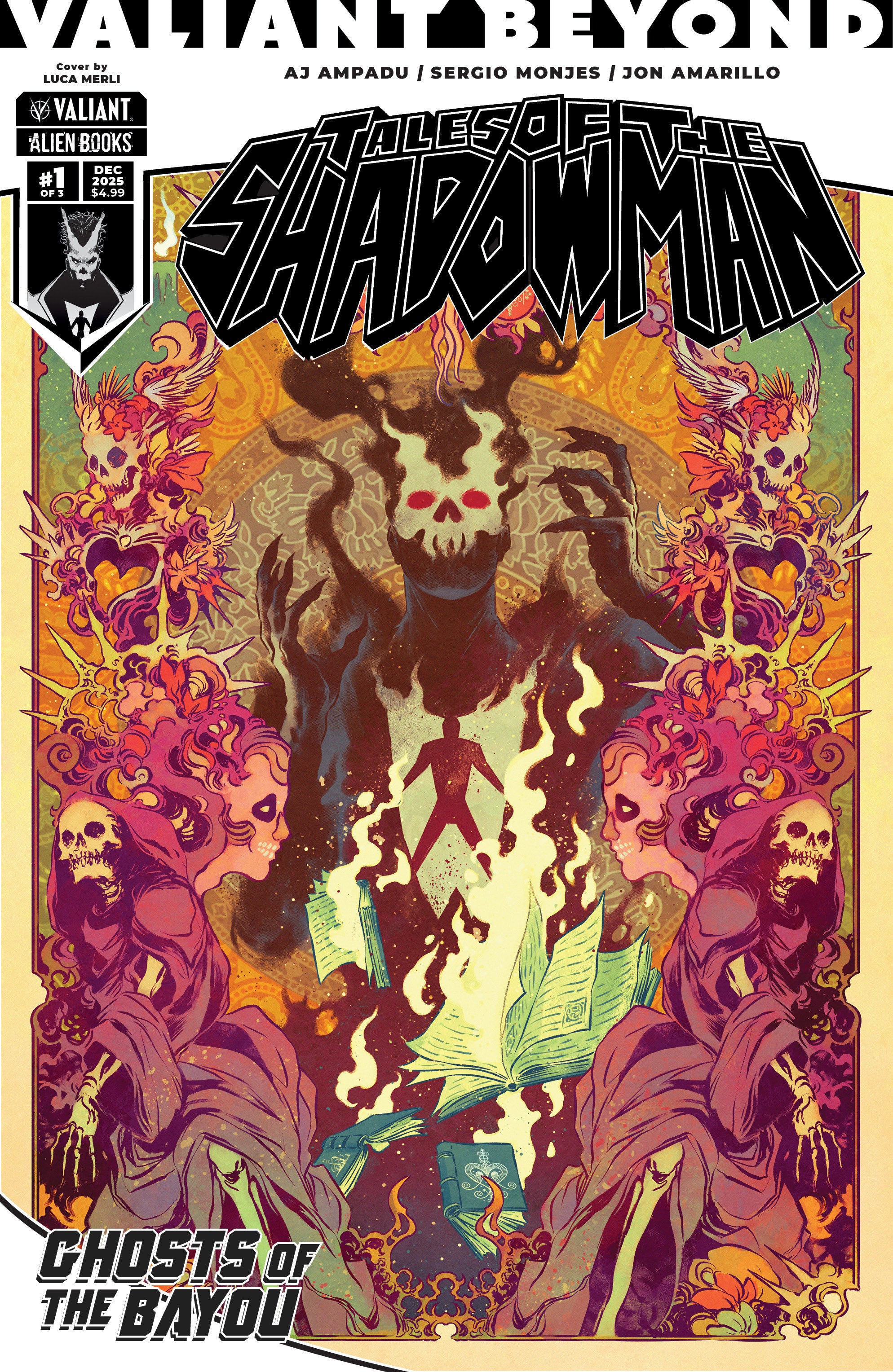 Valiant Beyond Tales Of The Shadowman #4 Ghosts Of The Bayou #1 Cover B Merli