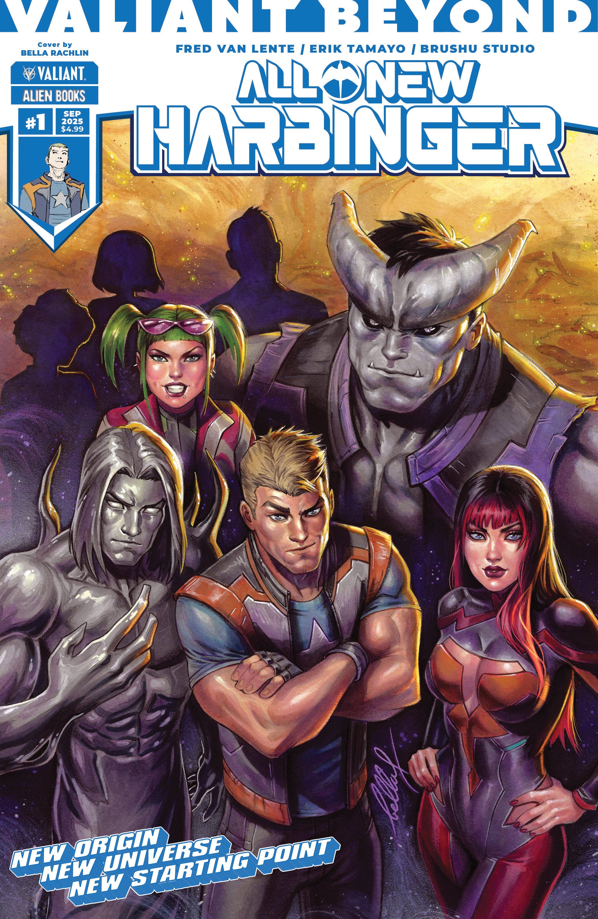 Valiant Beyond All New Harbinger #1 Cover A (Rachlin)