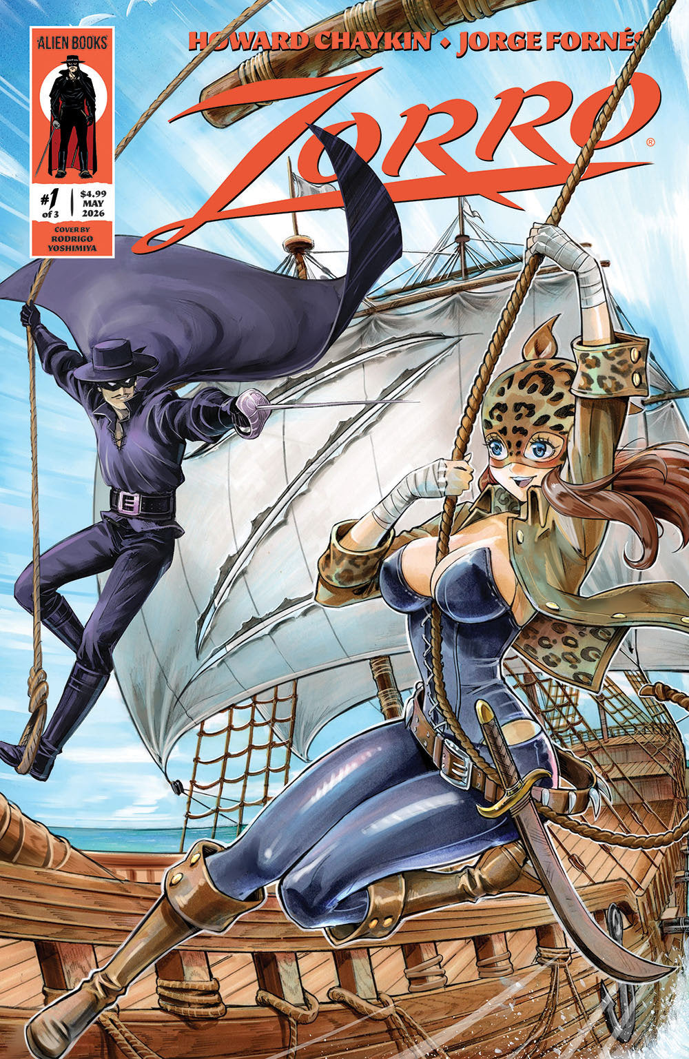 Zorro #1 Cover D Yoshimiya